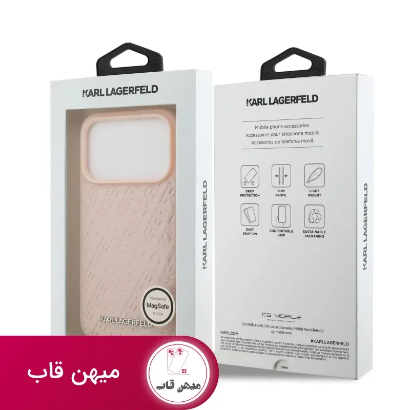 قاب کارل لاگرفلد Karl Lagerfeld with magsafe نوشته پراکنده
