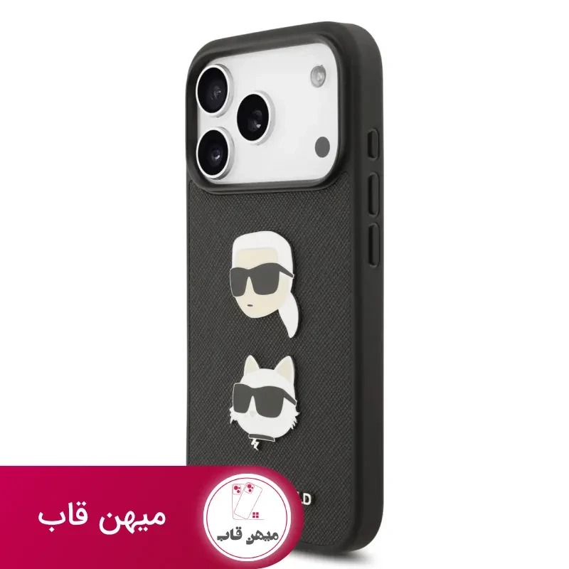 قاب کارل لاگرفلد Karl Lagerfeld با گربه