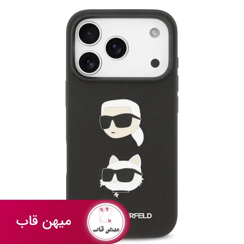 قاب کارل لاگرفلد Karl Lagerfeld با گربه