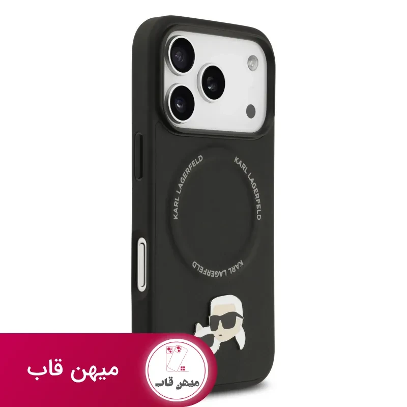 قاب کارل لاگرفلد Karl Lagerfeld در کنار گربه با مگ سیف