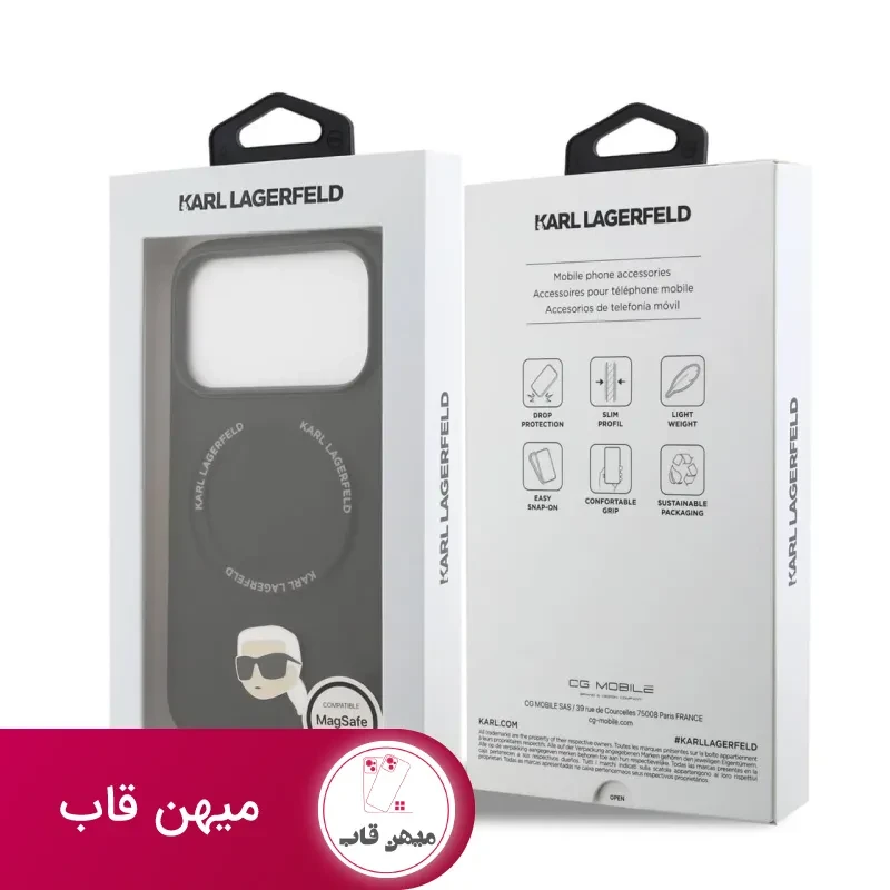 قاب کارل لاگرفلد Karl Lagerfeld تکی با مگ سیف