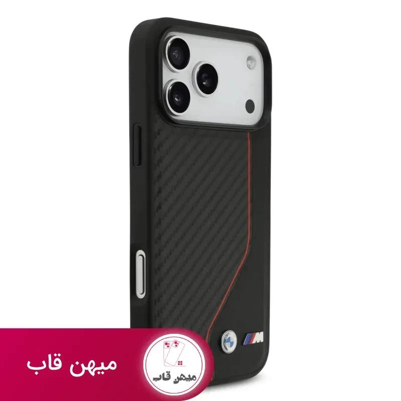 قاب BMW بی ام دبلیو راه راه با خط اریب قرمز