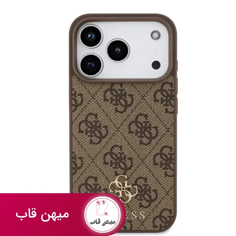 قاب Guess Magsafe گس طرح دار دو لوگو