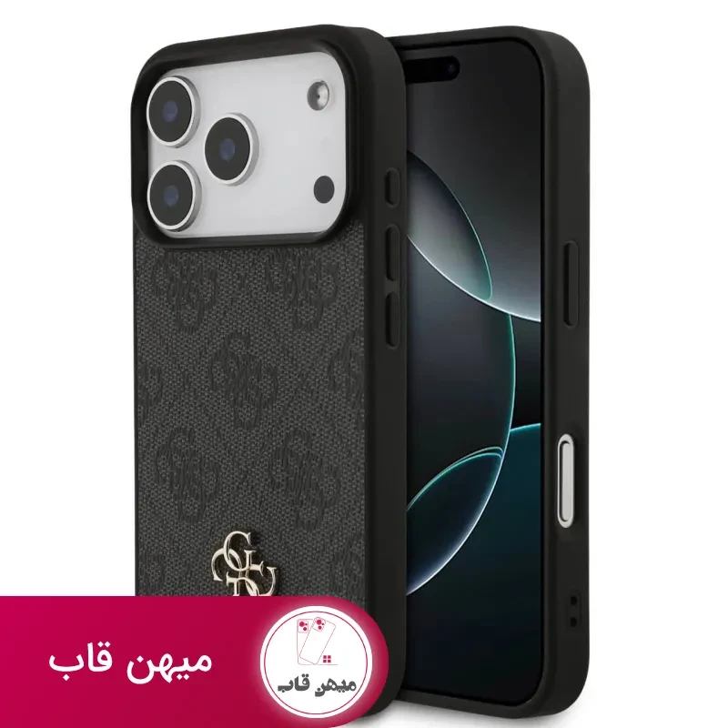 قاب Guess Magsafe گس طرح دار دو لوگو