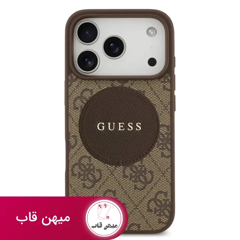 قاب Magsafe Guess گس مگ سیف دار رنگی