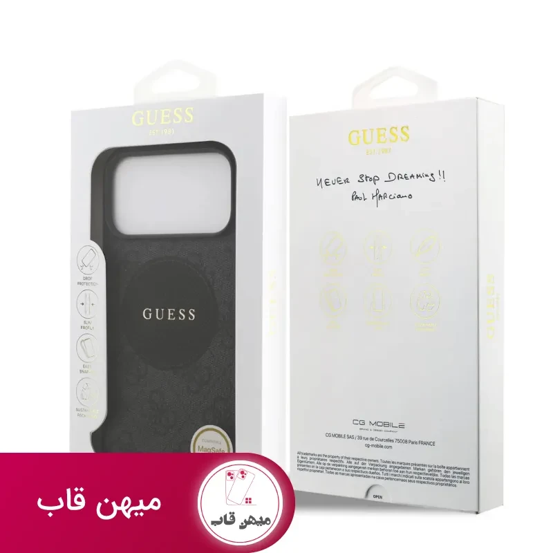 قاب Magsafe Guess گس مگ سیف دار رنگی