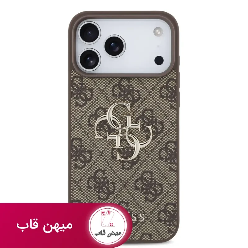 قاب Guess گس طرح دار دو لوگو بزرگ