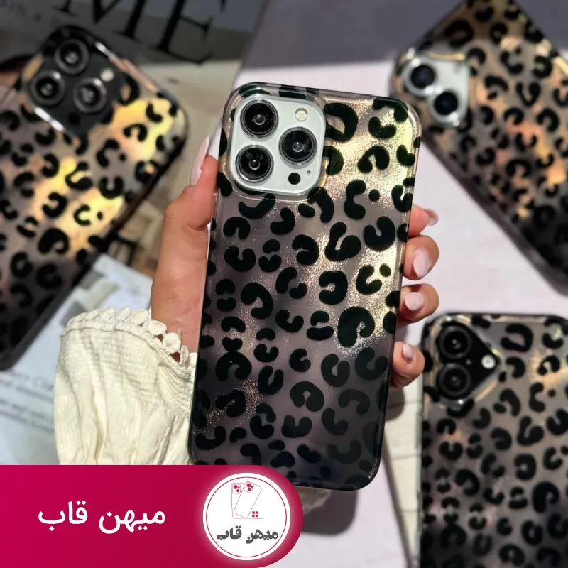 قاب آیفون Golden Leo