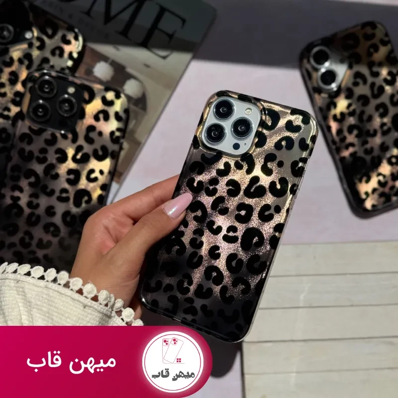 قاب آیفون Golden Leo