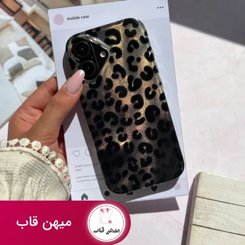 قاب آیفون Golden Leo