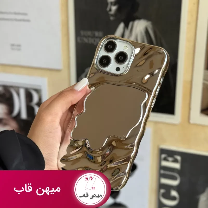 قاب گوشی موج آینه ای