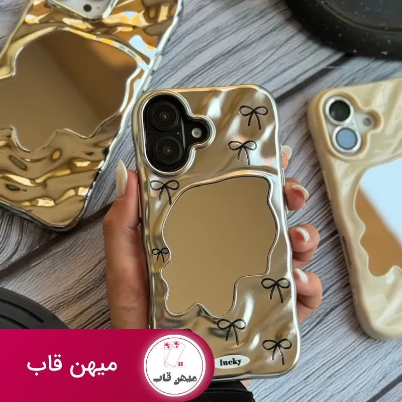 قاب گوشی موج آینه ای