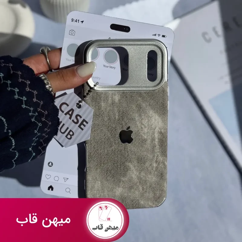 قاب گوشی آیفون طرح جین