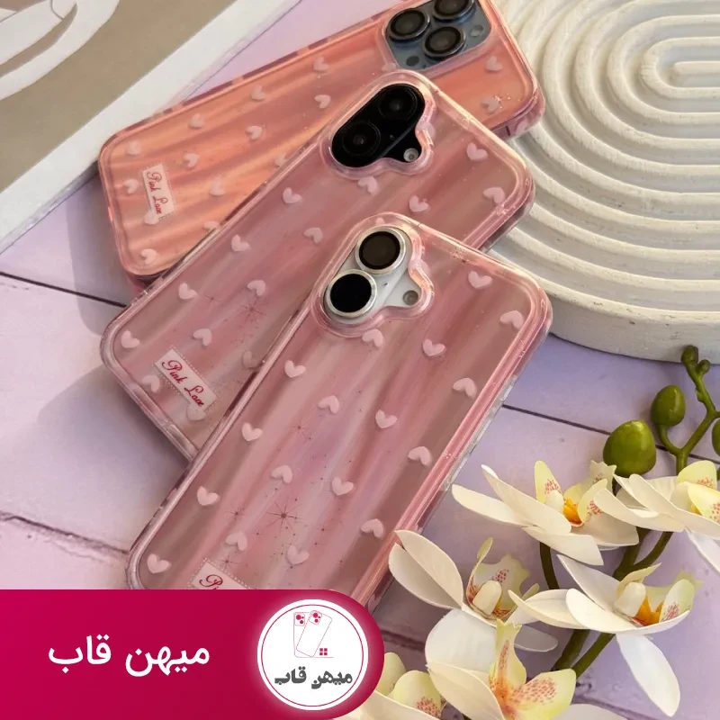 قاب قلب لیزری Pink Love