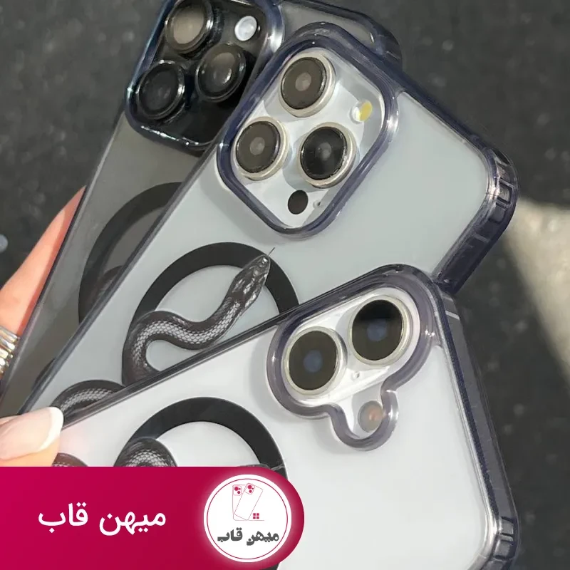 قاب گوشی Snake Black