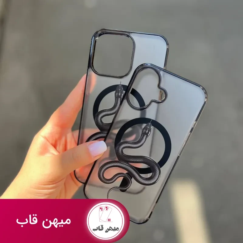 قاب گوشی Snake Black