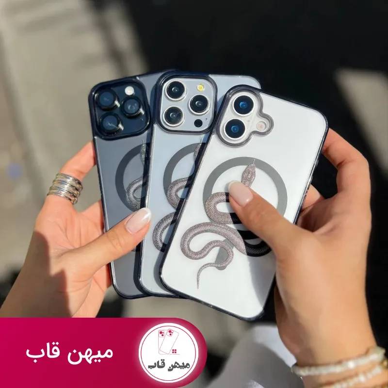 قاب گوشی Snake Black