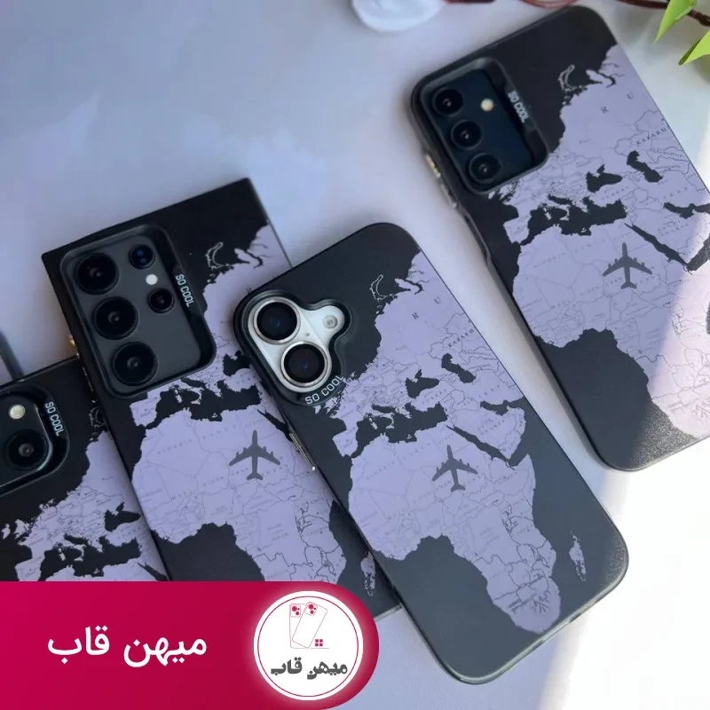 قاب گوشی نقشه جهان