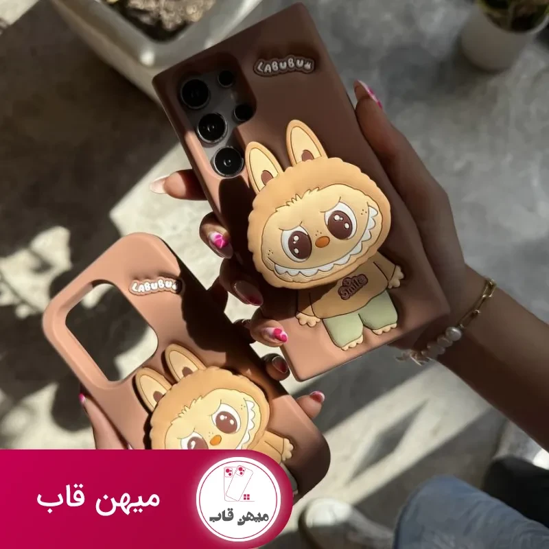 قاب گوشی labubu پاپ سوکتی