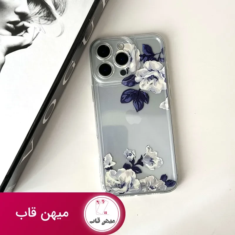 قاب گوشی رز سفید