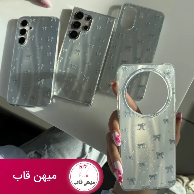 قاب گوشی سامسونگ وشیائومی bule ribbon