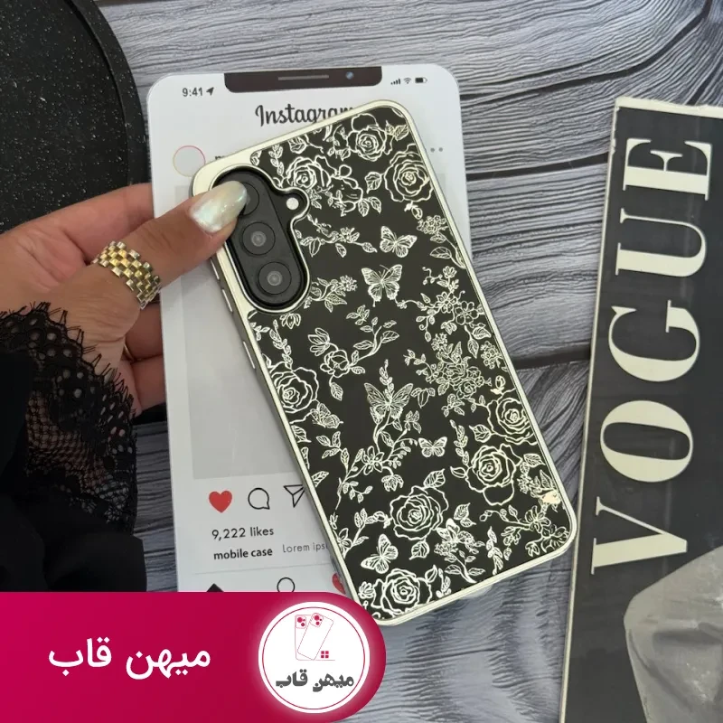 قاب Dark Flowers سامسونگ و شیائومی