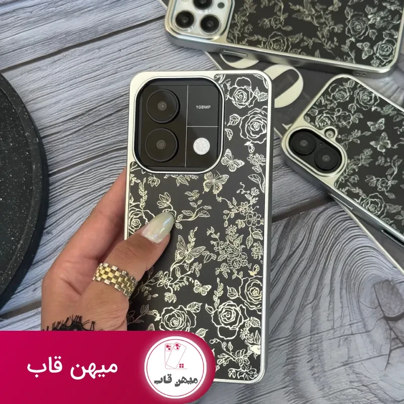 قاب Dark Flowers سامسونگ و شیائومی