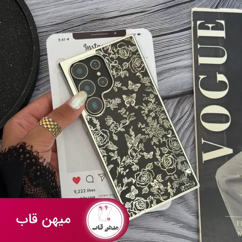 قاب Dark Flowers سامسونگ و شیائومی
