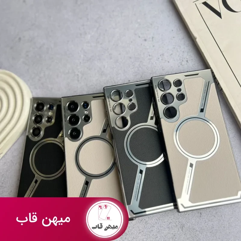 قاب گوشی Luxury Plating Leather سامسونگ