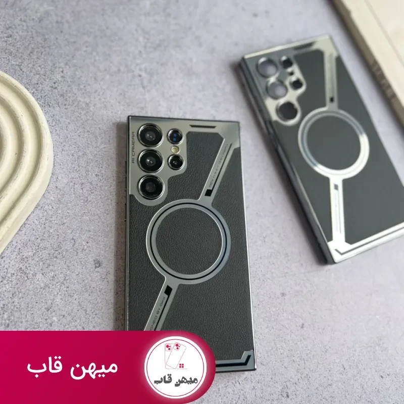قاب گوشی Luxury Plating Leather سامسونگ