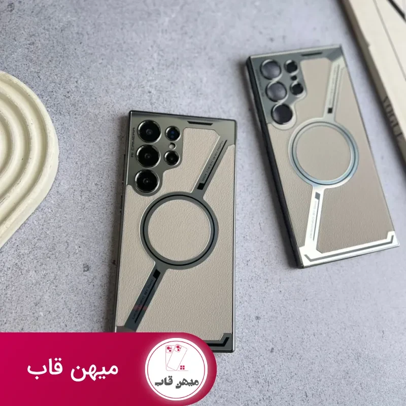 قاب گوشی Luxury Plating Leather سامسونگ