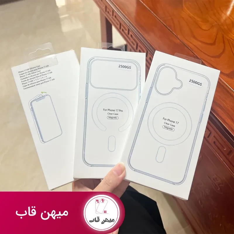 قاب گوشی clear case magsafe