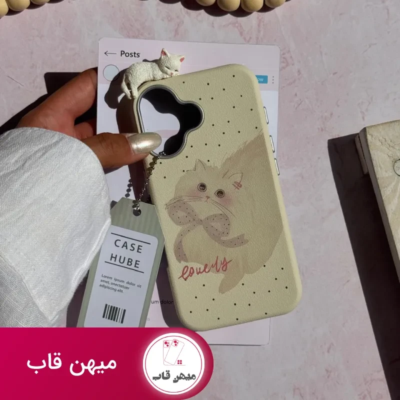 قاب آیفون گربه پرشین