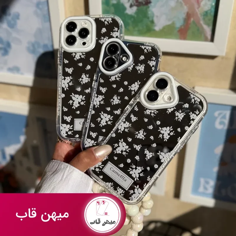 قاب گل کاملیا با آویز