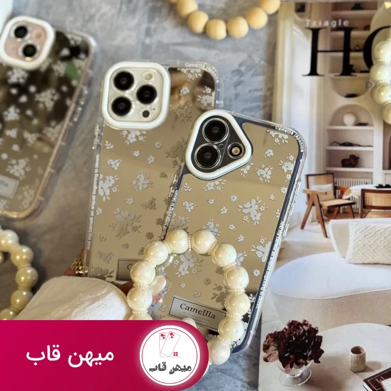 قاب گل کاملیا با آویز