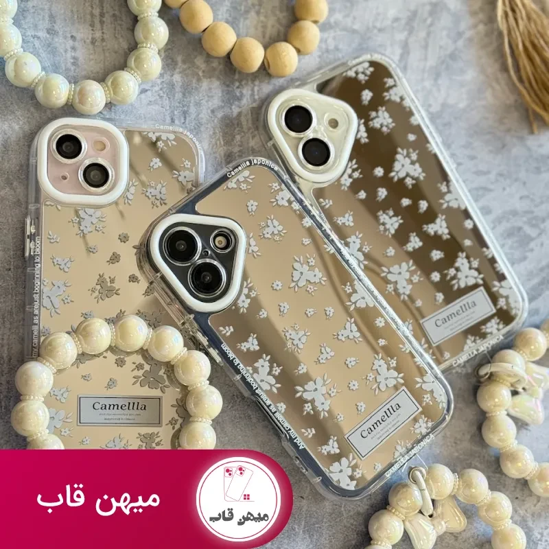 قاب گل کاملیا با آویز