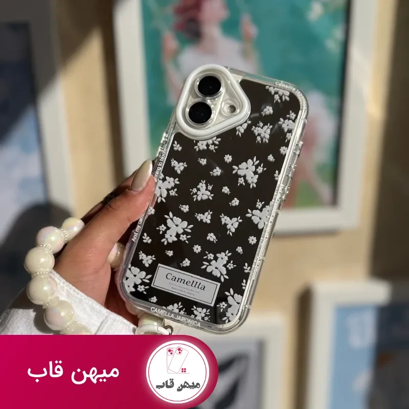 قاب گل کاملیا با آویز