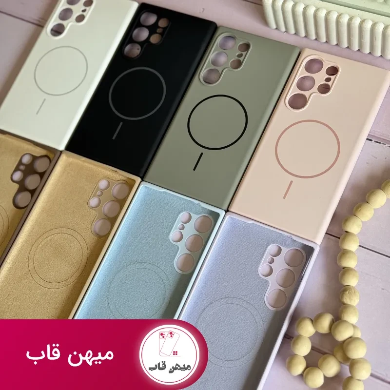 قاب سیلیکونی مگ سیف دار سامسونگی