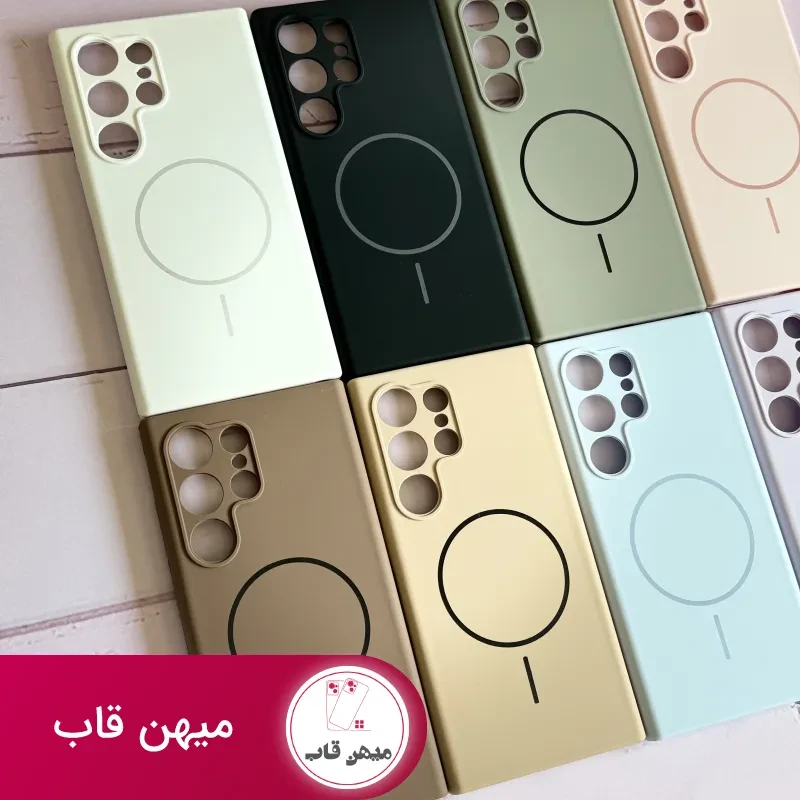 قاب سیلیکونی مگ سیف دار سامسونگی