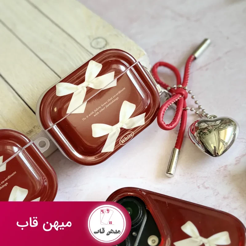 ایرپاد ست قاب چری white bow