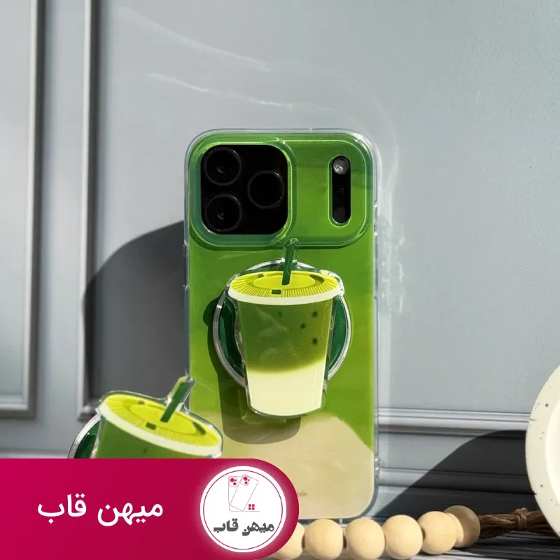 قاب ماچا مگ سیف دار با پاپ سوکت مگنتی