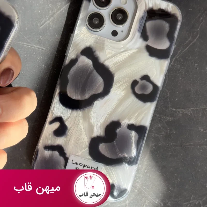 قاب موبایل آیفون پلنگی لیپارد
