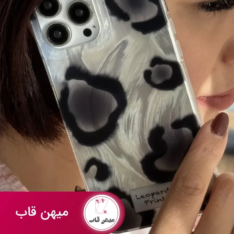 قاب موبایل آیفون پلنگی لیپارد