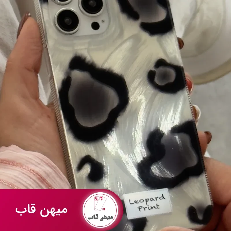 قاب موبایل آیفون پلنگی لیپارد