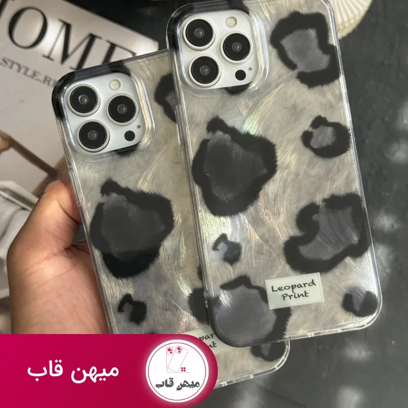 قاب موبایل آیفون پلنگی لیپارد