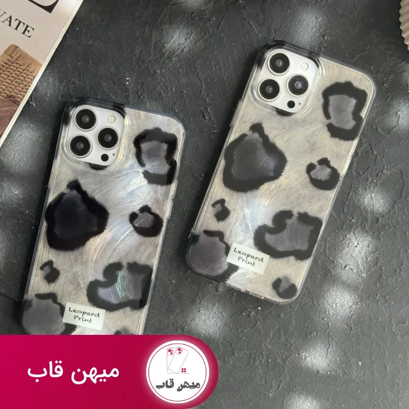 قاب موبایل آیفون پلنگی لیپارد