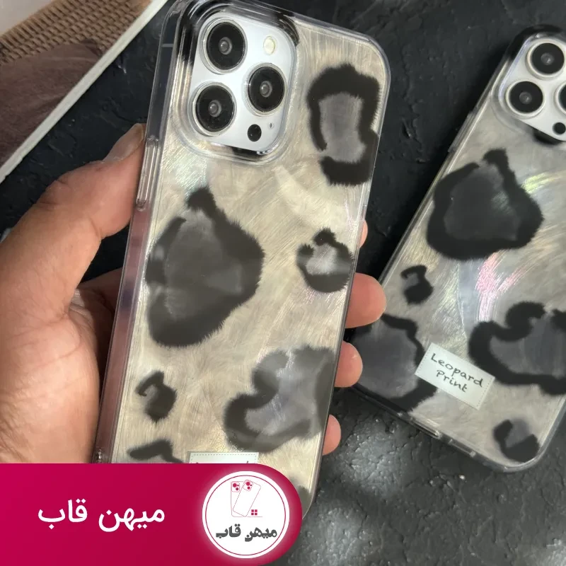 قاب موبایل آیفون پلنگی لیپارد