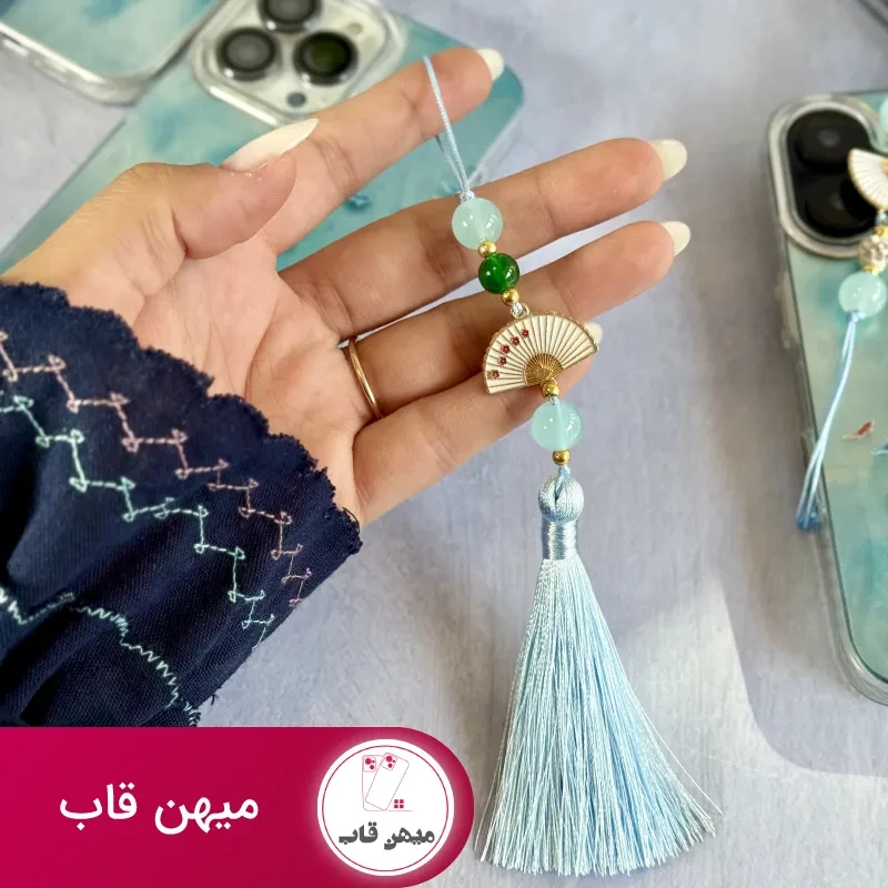 قاب نیلوفر آبی با آویز