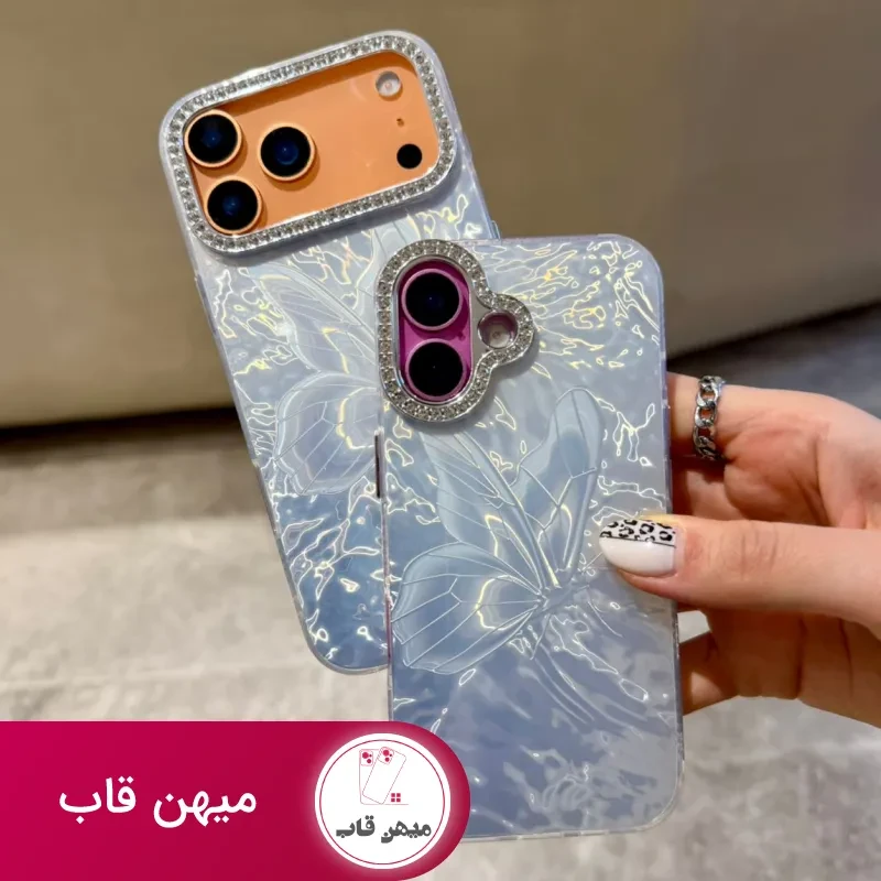 قاب گوشی آیفون ice butterfly