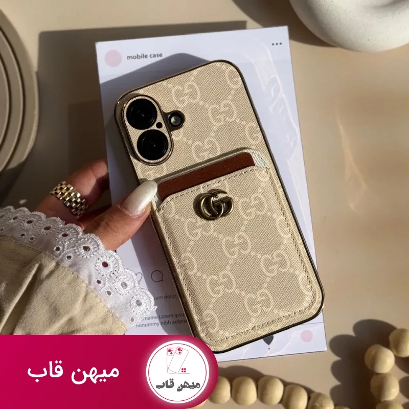 قاب گوشی Gucci GG جاکارتی